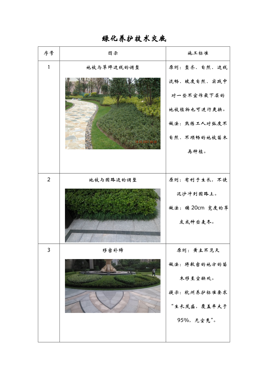 绿化养护技术交底.doc_第1页