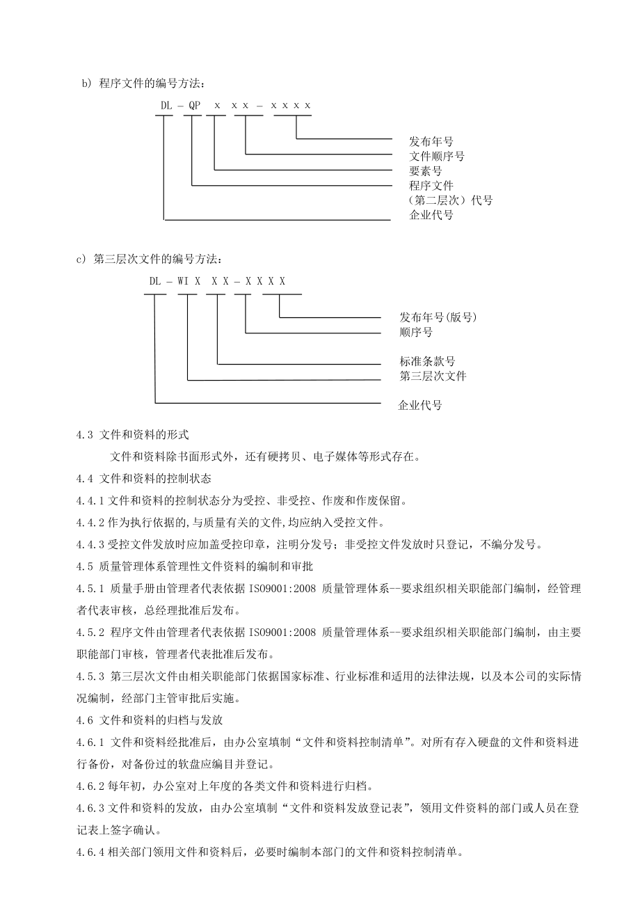 质量管理体系程序文件(全套)资料.doc_第3页