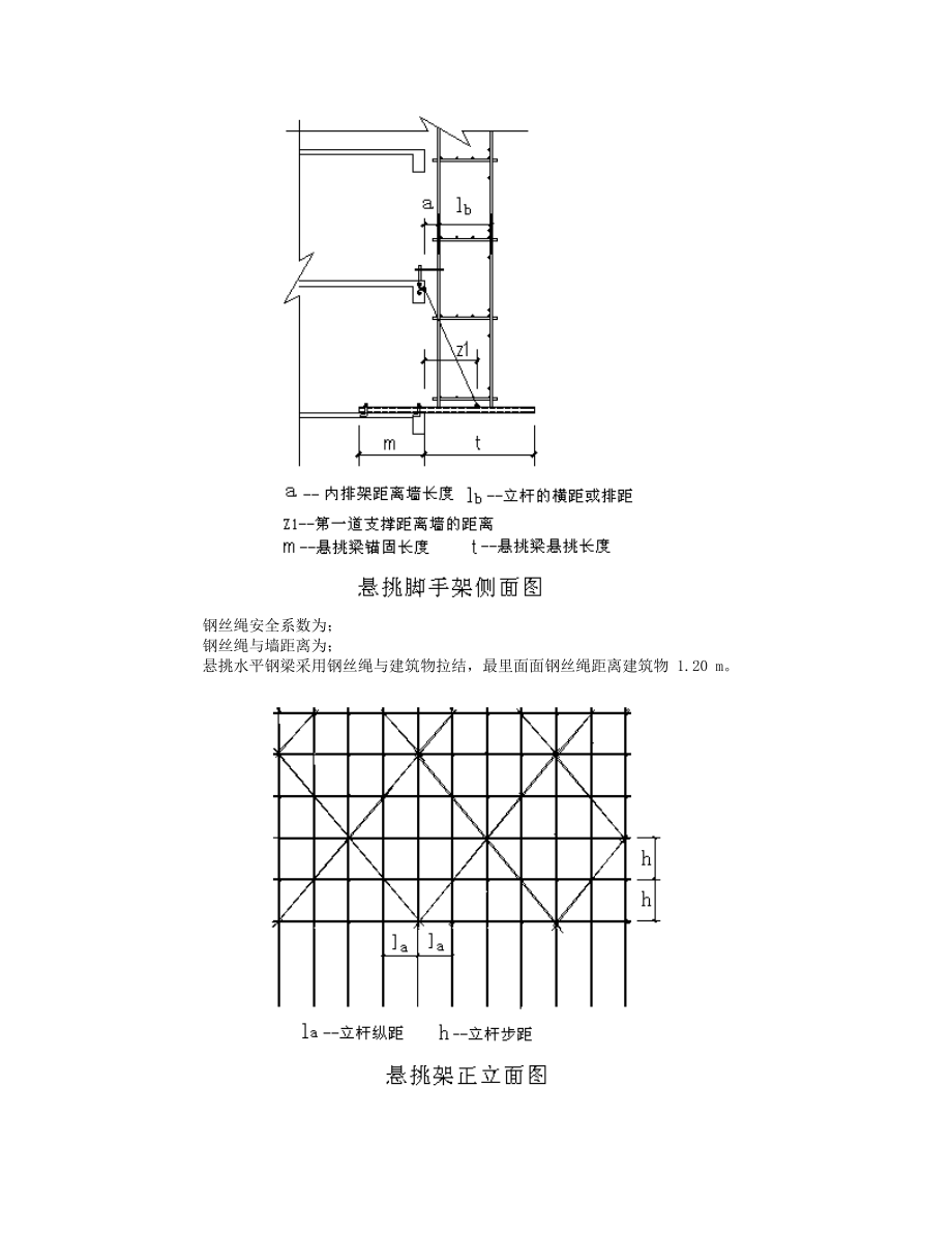 高层悬挑脚手架计算书.doc_第2页