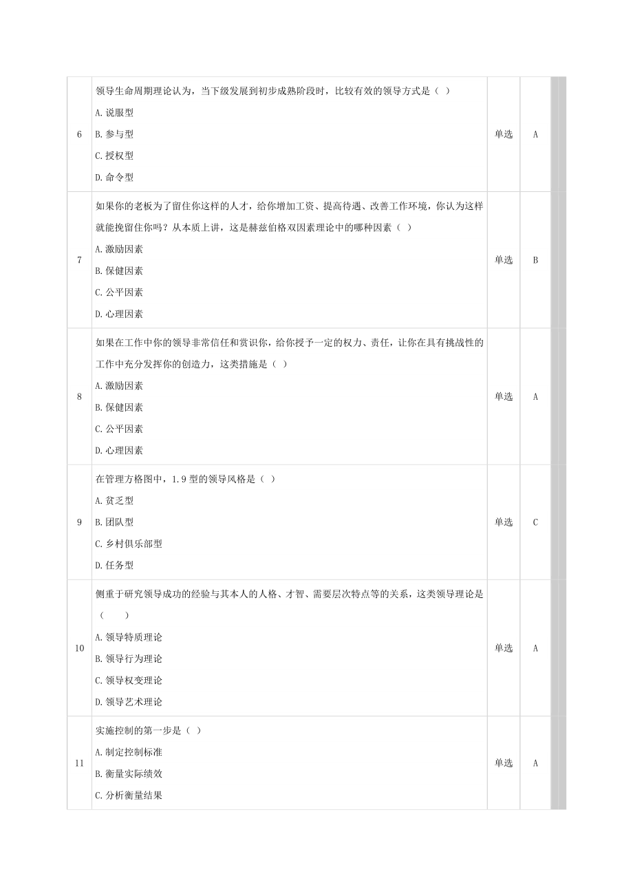 (合集)管理学记分作业一到三解析.doc_第2页