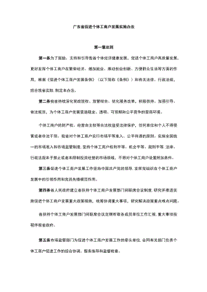 广东省促进个体工商户发展实施办法-全文及解读.docx