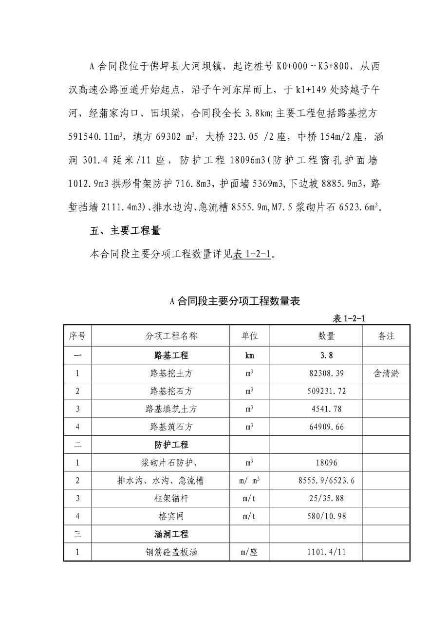 西汉高速公路佛坪永久连接线改线工程施工组织设计.doc_第3页