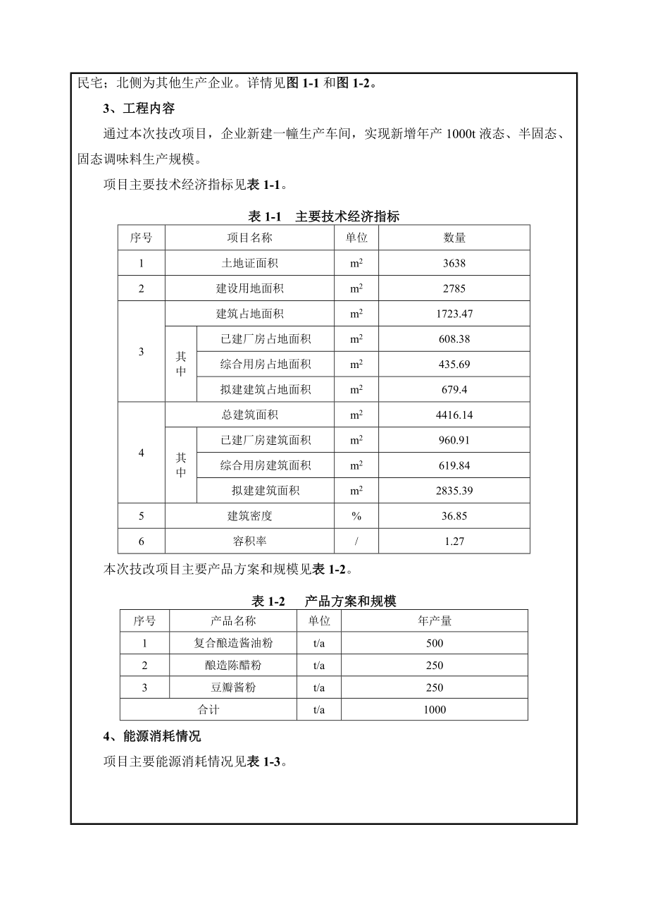 环评报告公示：浙江天盛食品新增产1000吨液态、半固态、固态调味料技改项目5622.doc环境影响评价报告.doc_第3页