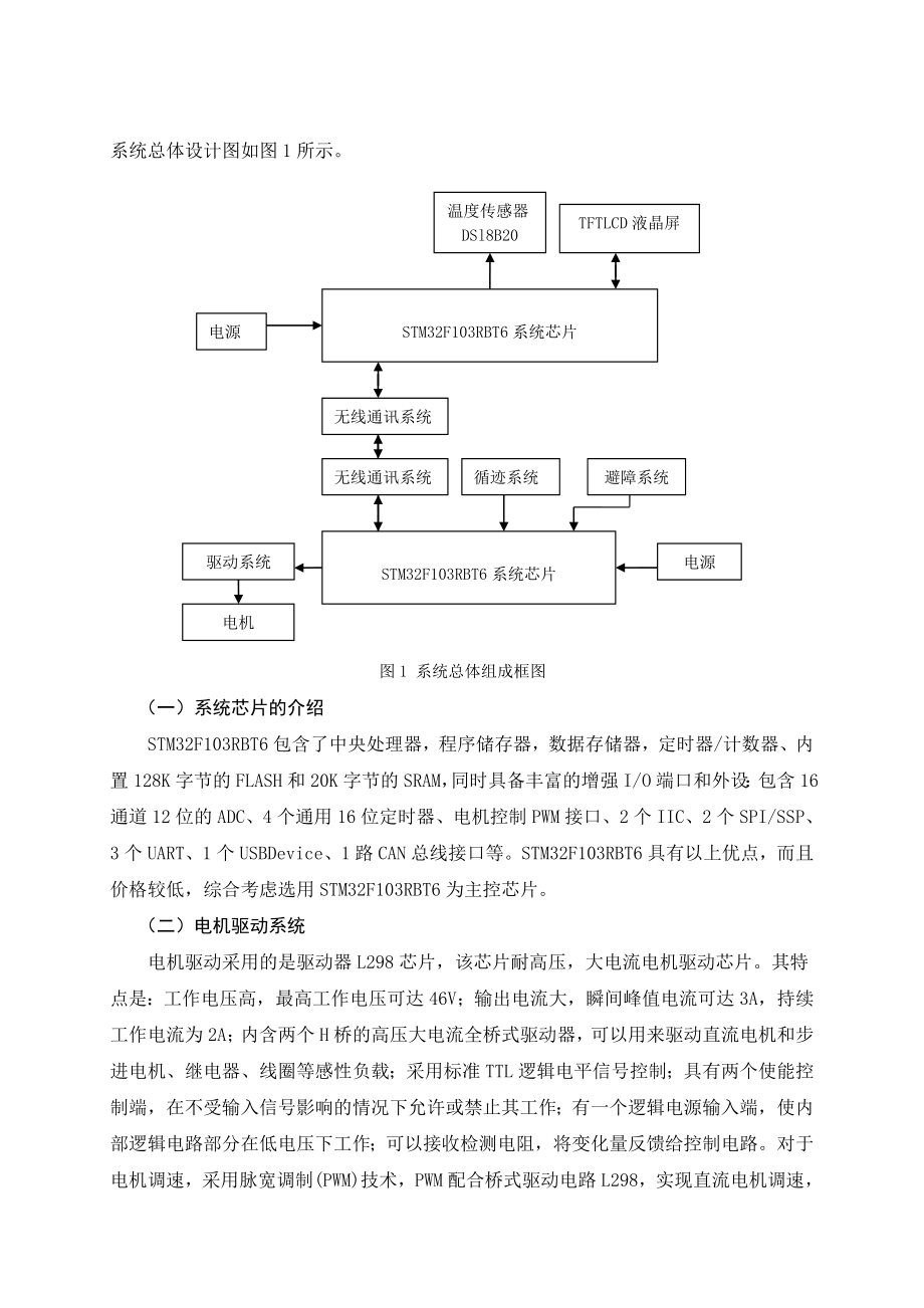 智能小车系统设计与制作毕业论文.doc_第2页