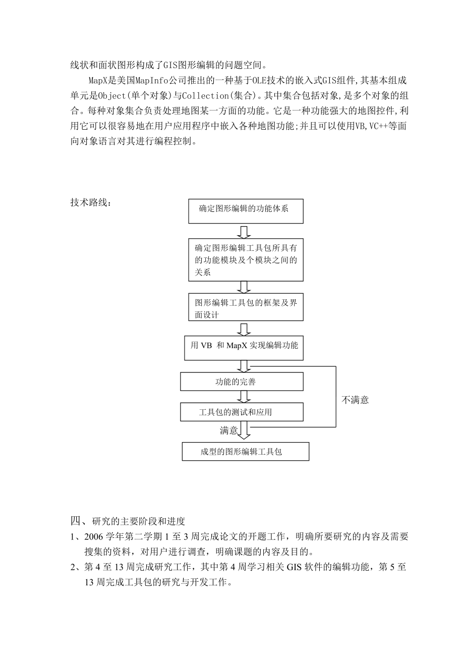 2853.基于MapX的图形编辑工具包的设计【分析代码+开题报告+毕业论文】.doc_第3页