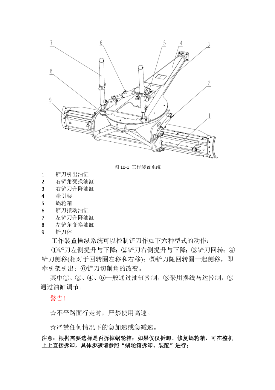 平地机工作装置大修手册.doc_第3页