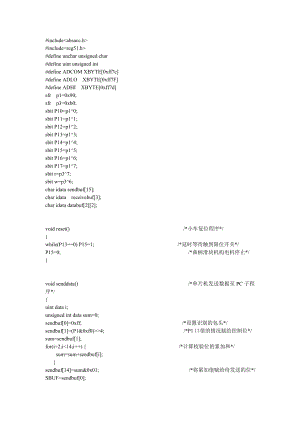 2727.智能车辙测试仪控制系统设计程序代码.doc