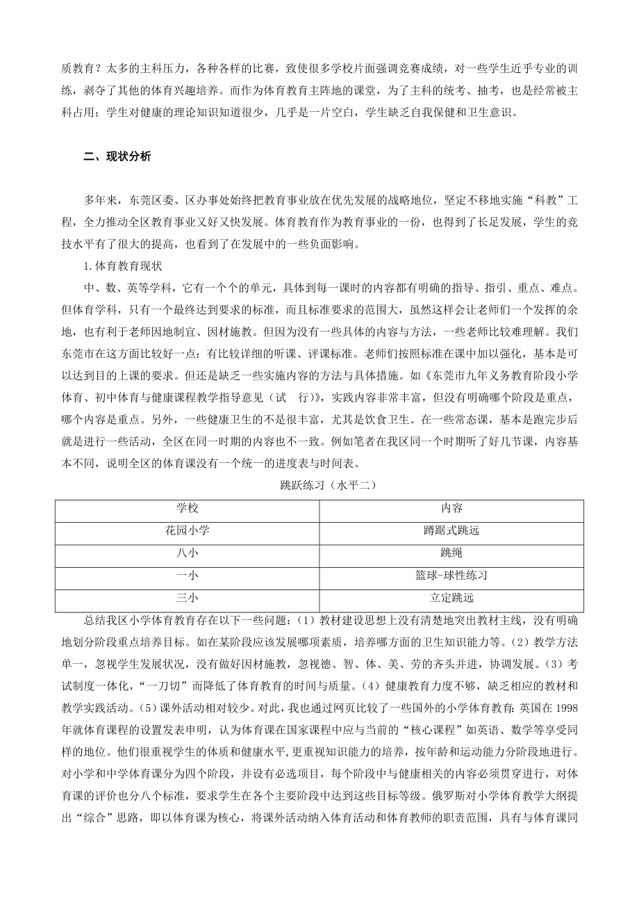 体育与健康论文：体育教育与竞技现状分析与改进策略.doc_第2页