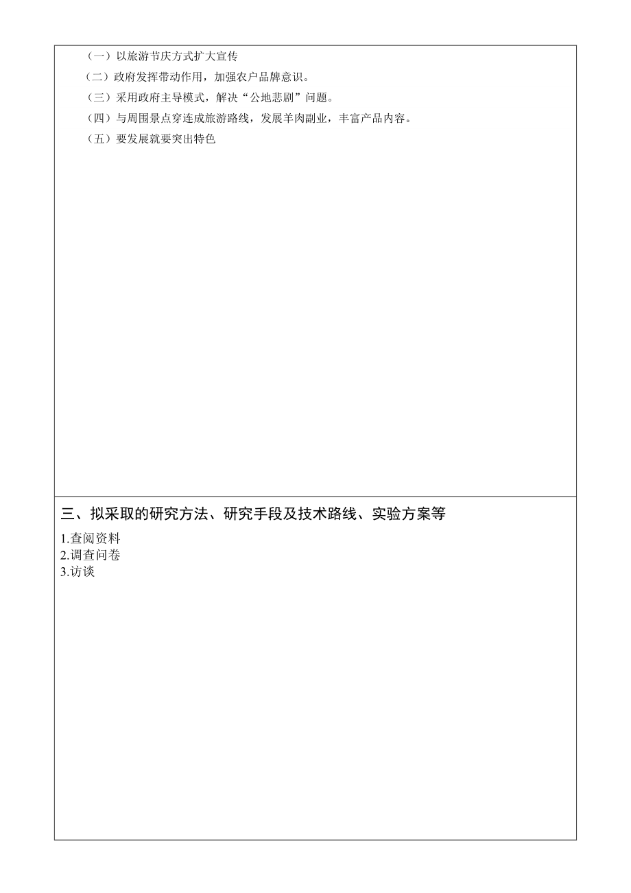 2912.B农家乐旅游的可持续发展研究 毕业设计（论文）开题报告.doc_第3页