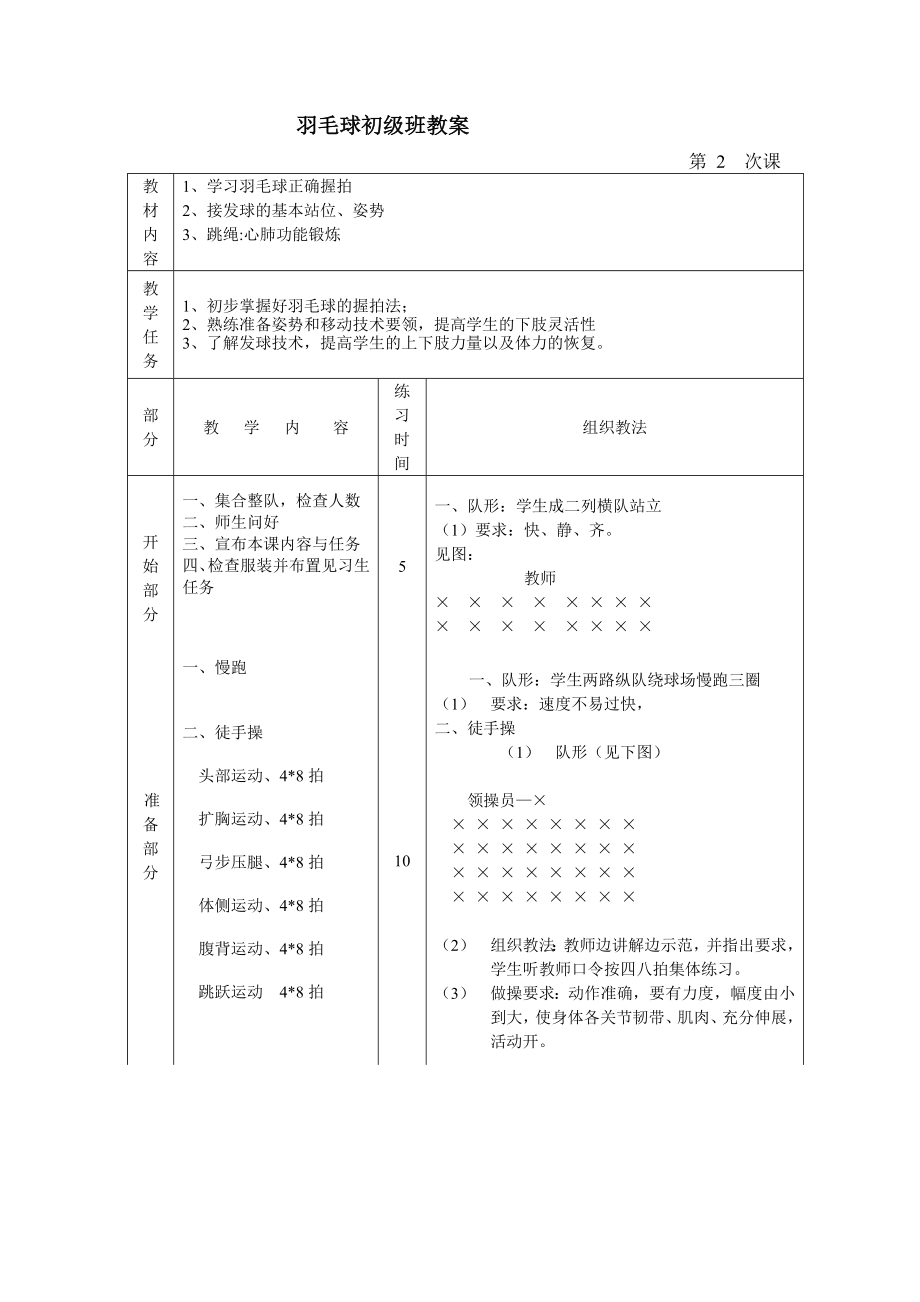 羽毛球初级班教案.doc_第3页