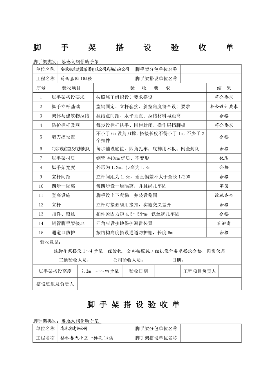 脚手架量化验收记录.doc_第1页