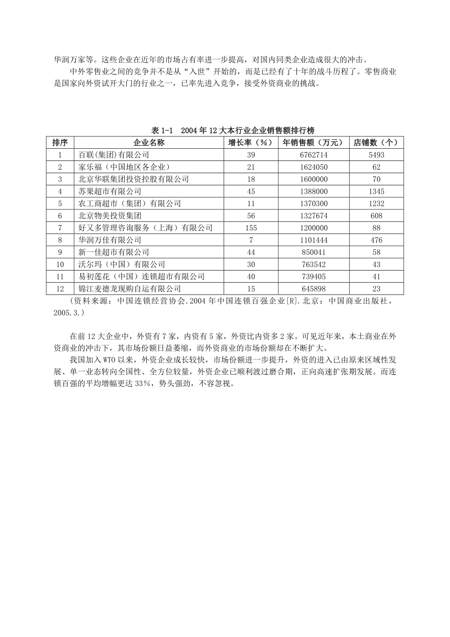 广东连锁商业发展现状、问题及对策毕业论文.doc_第2页