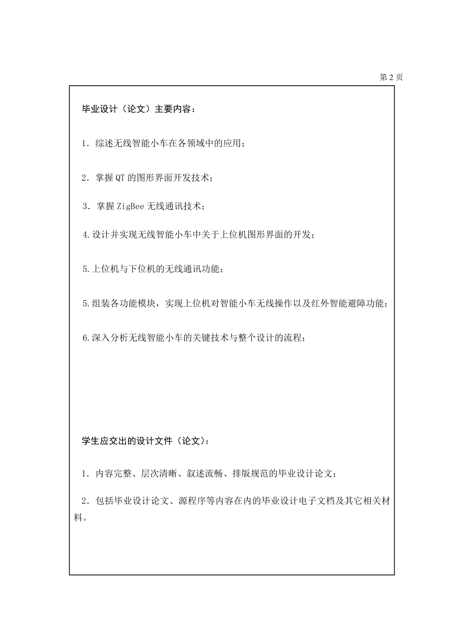 本科基于ZigBee技术的无线智能小车软件设计毕业设计.doc_第2页