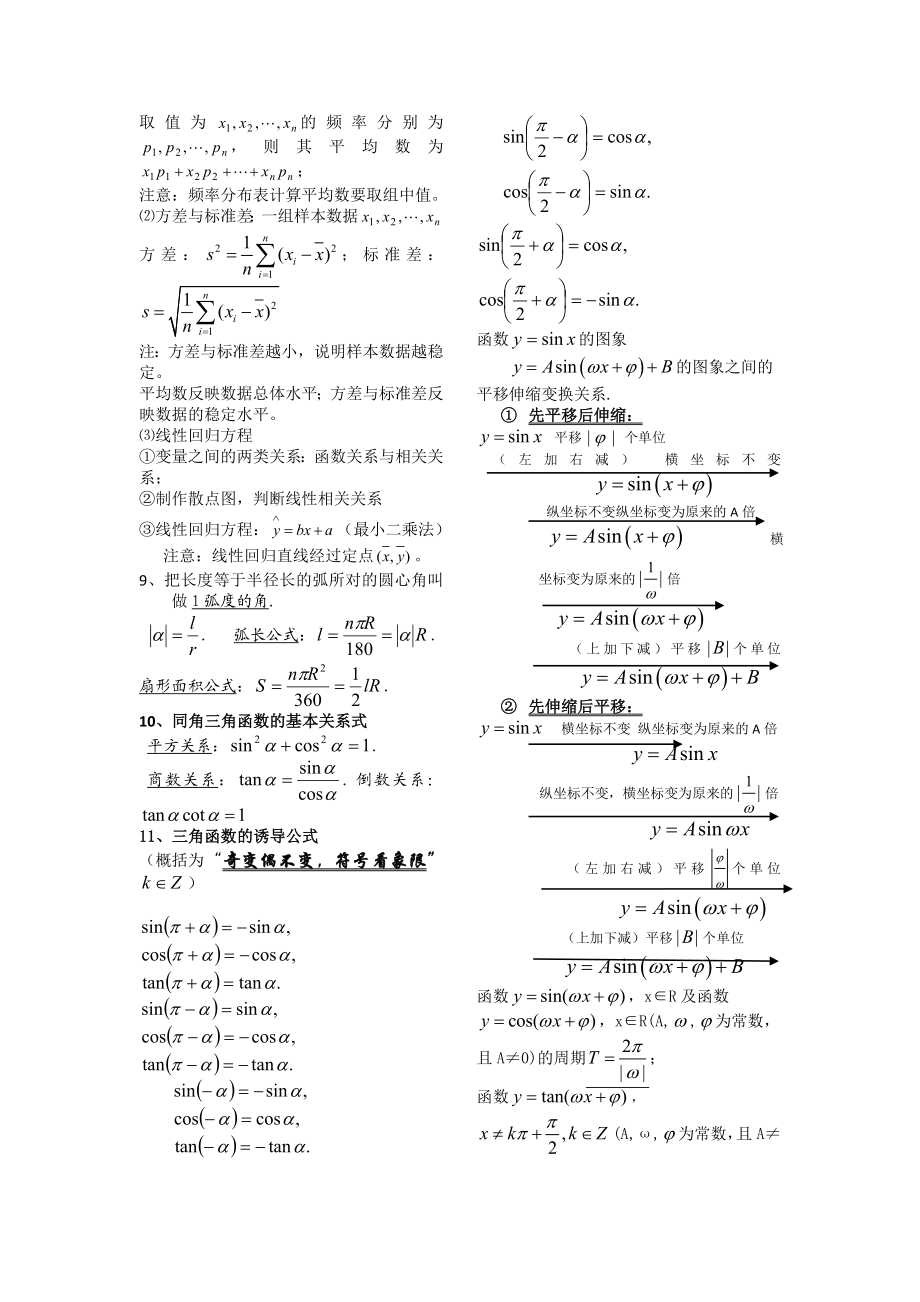 高三理科数学知识点.doc_第2页