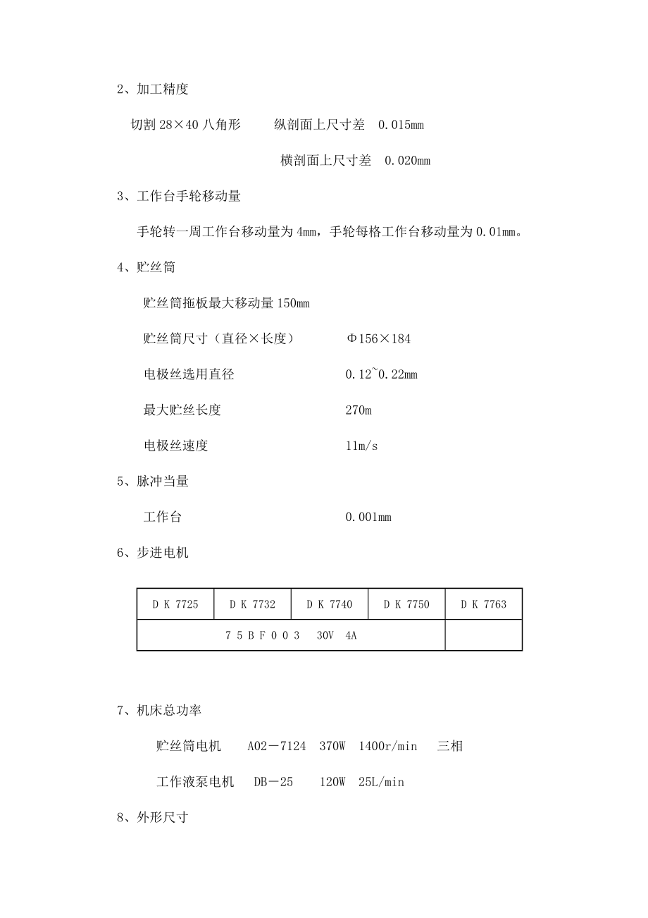 DK77系列 电火花数控线切割机床 使用说明书.doc_第3页