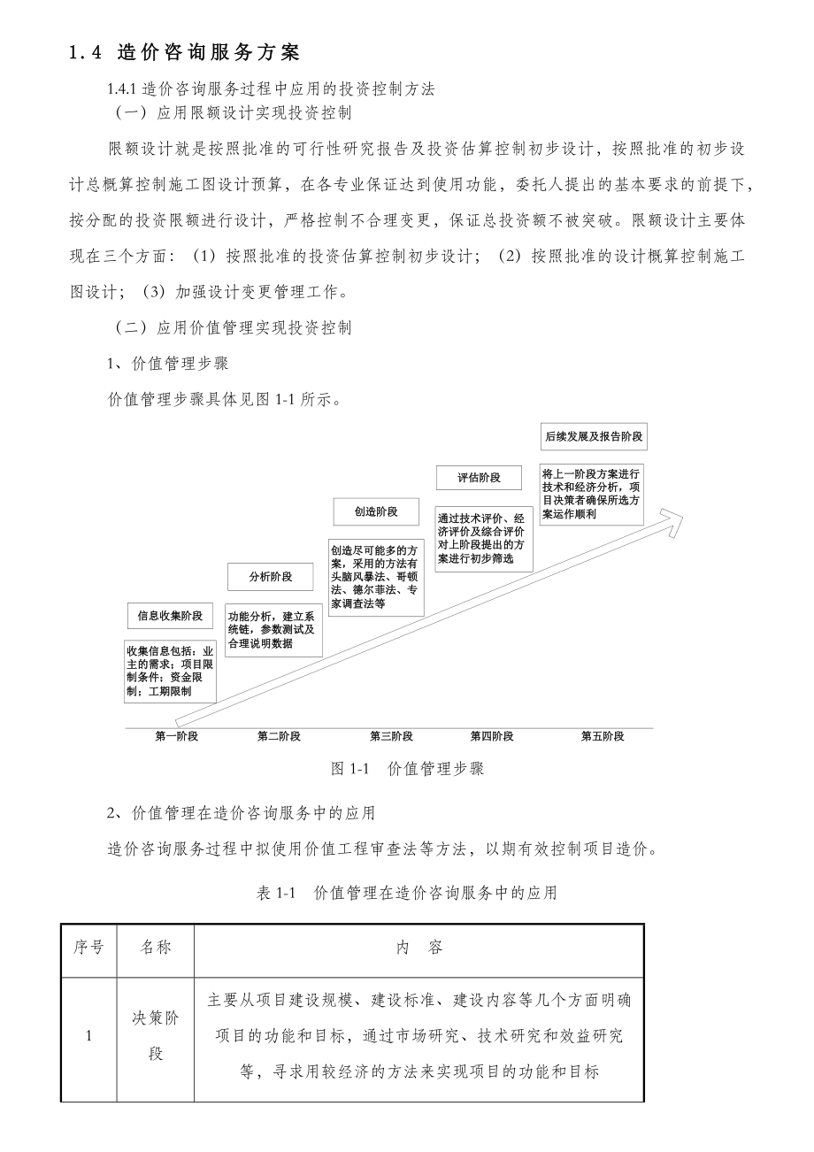 造价咨询服务大纲投标文件.docx_第1页