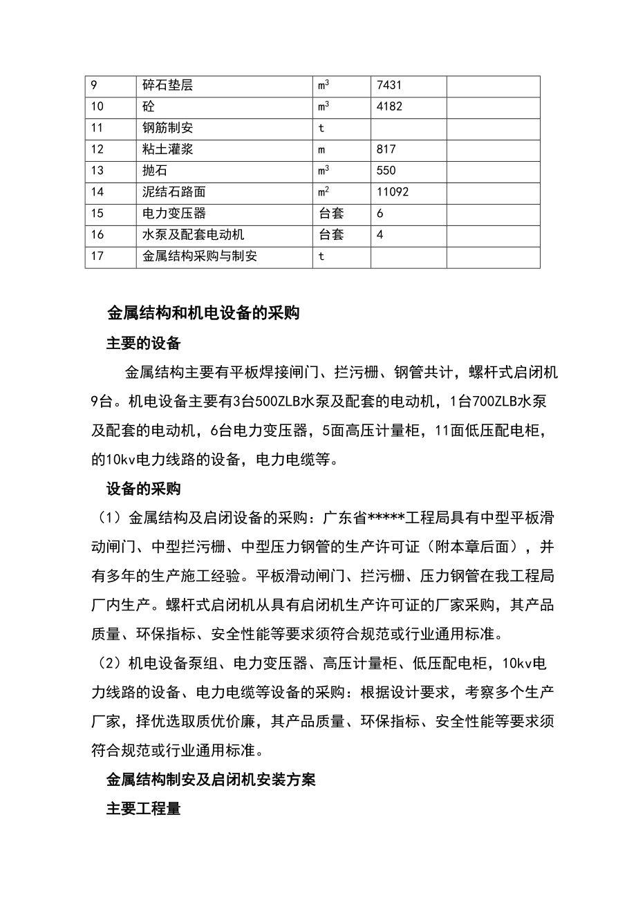 金属结构和机电设备安装及调试施工方案.doc_第2页