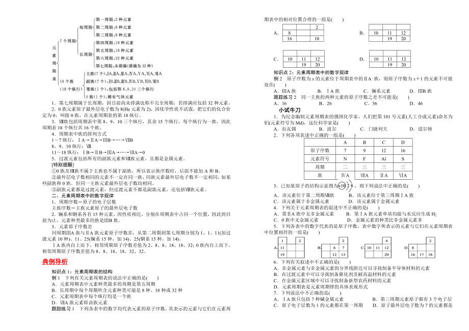 元素周期表导学案汇总.doc_第2页