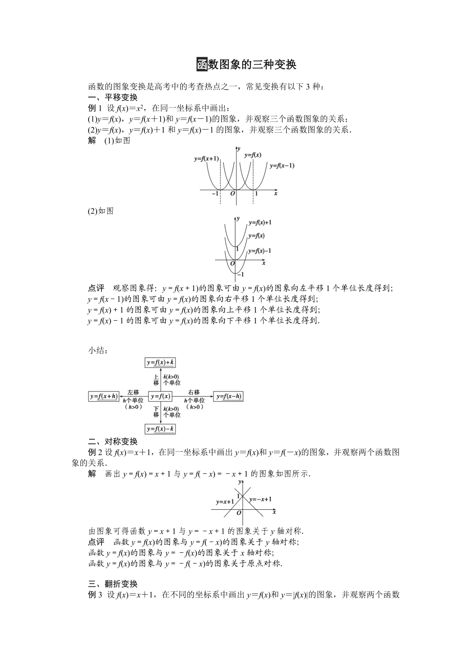 函数图象的三种变换.doc_第1页