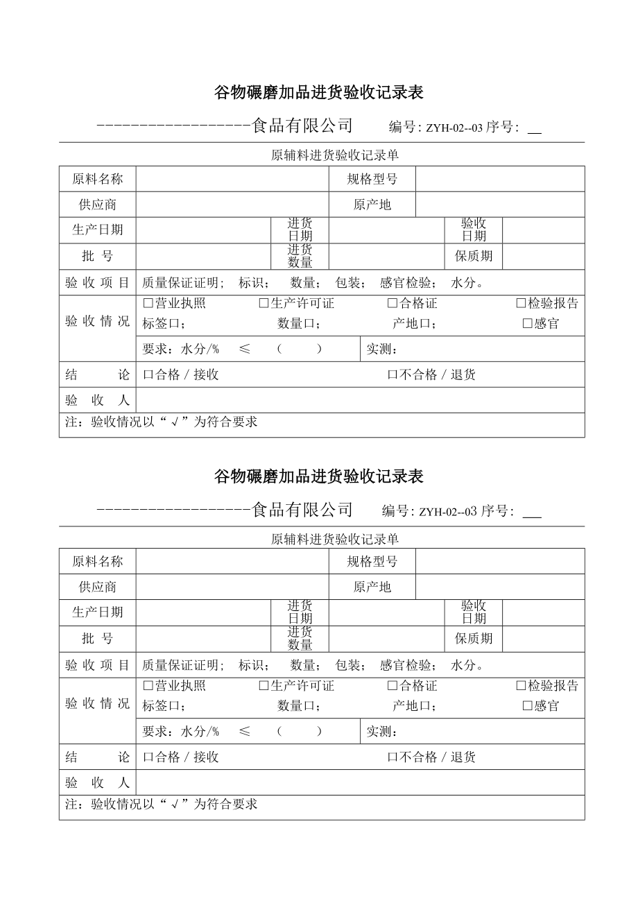 食品检验表格.doc_第3页