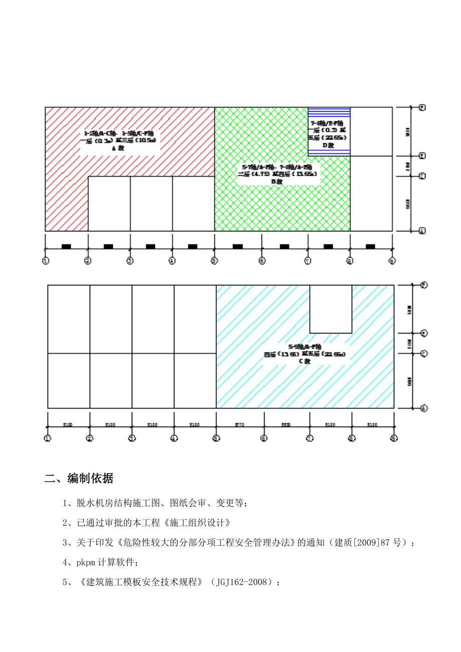 铁军文化馆高大模板施工方案(年后修改).doc_第2页