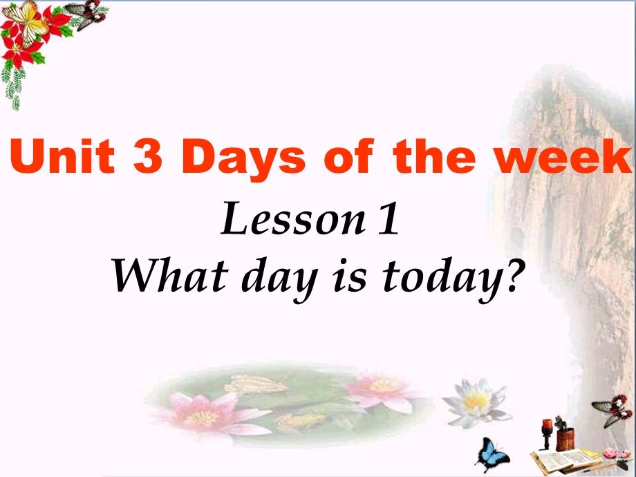 四年级英语上册Unit3Lesson1Whatdayistodayppt课件鲁科版.ppt_第2页