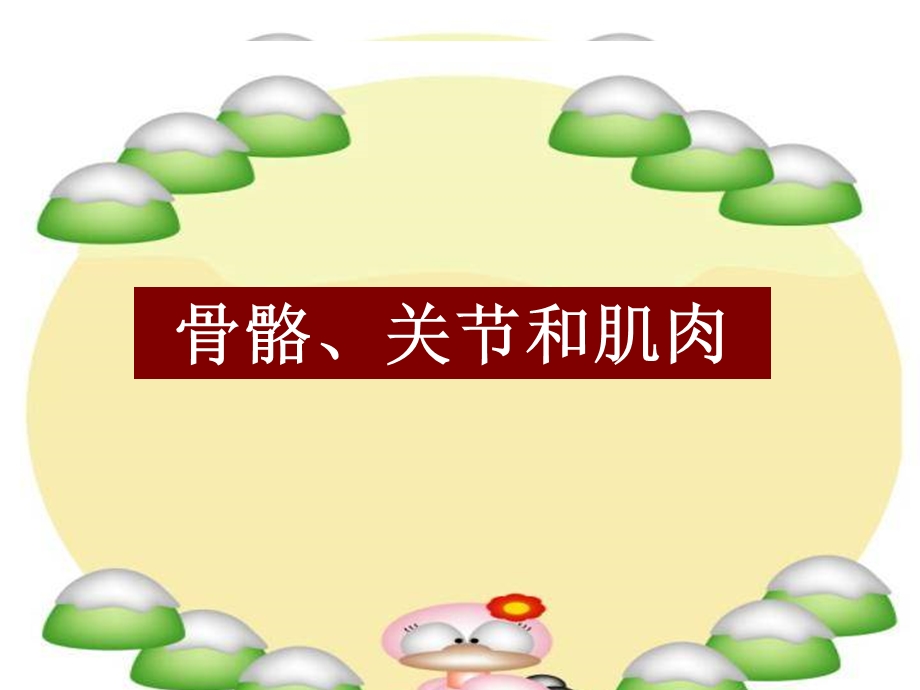 四上骨骼关节和肌肉课件.ppt_第1页