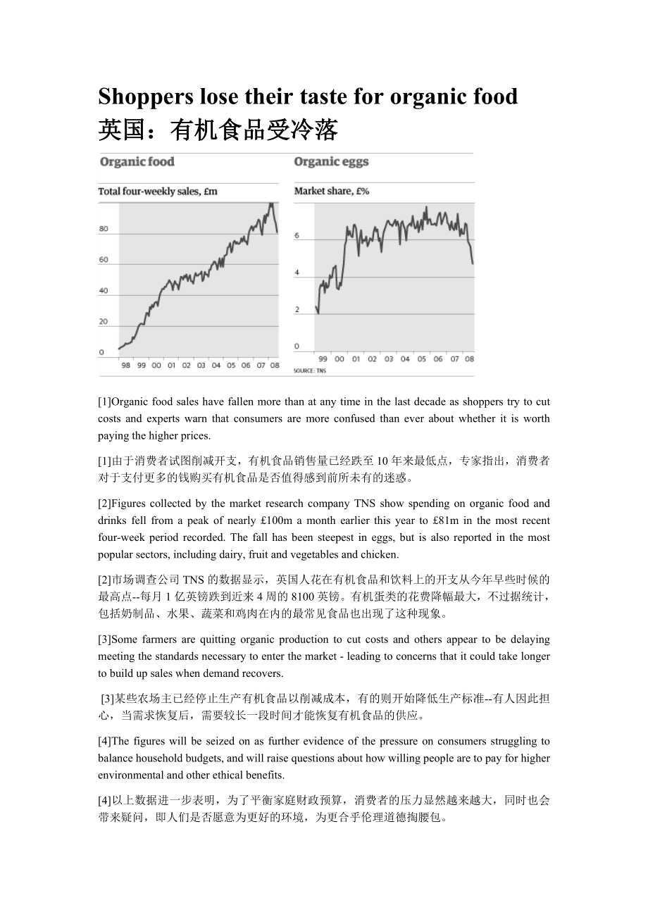 9.4英国：有机食品受冷落.doc_第1页