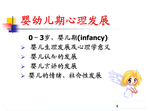 发展心理学婴儿心理的发展-课件.ppt