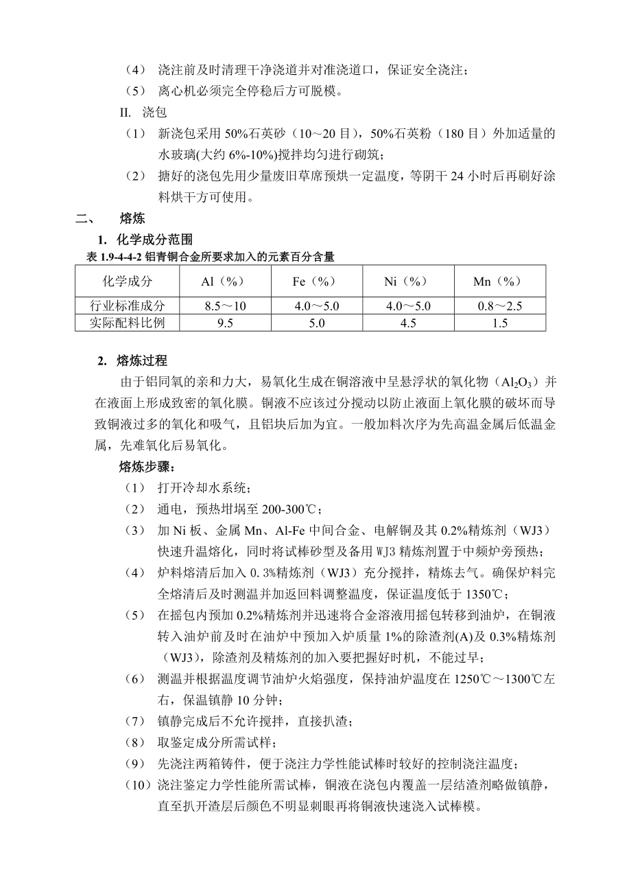 9442铝青铜熔炼工艺.doc_第2页