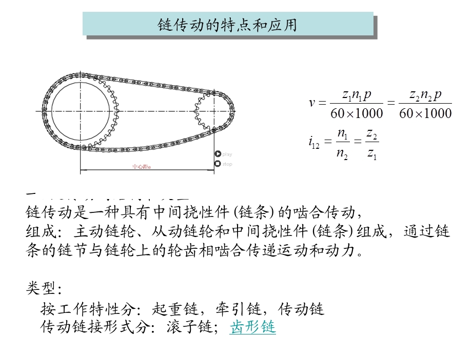 机械设计基础链传动.ppt_第1页