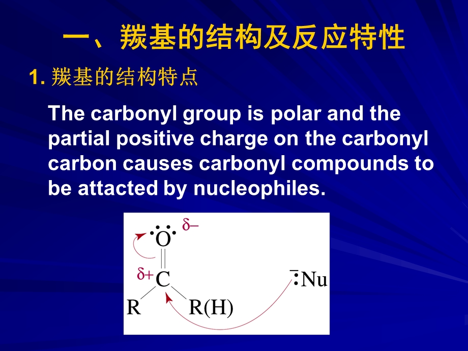 有机化学亲核加成机理.ppt_第3页