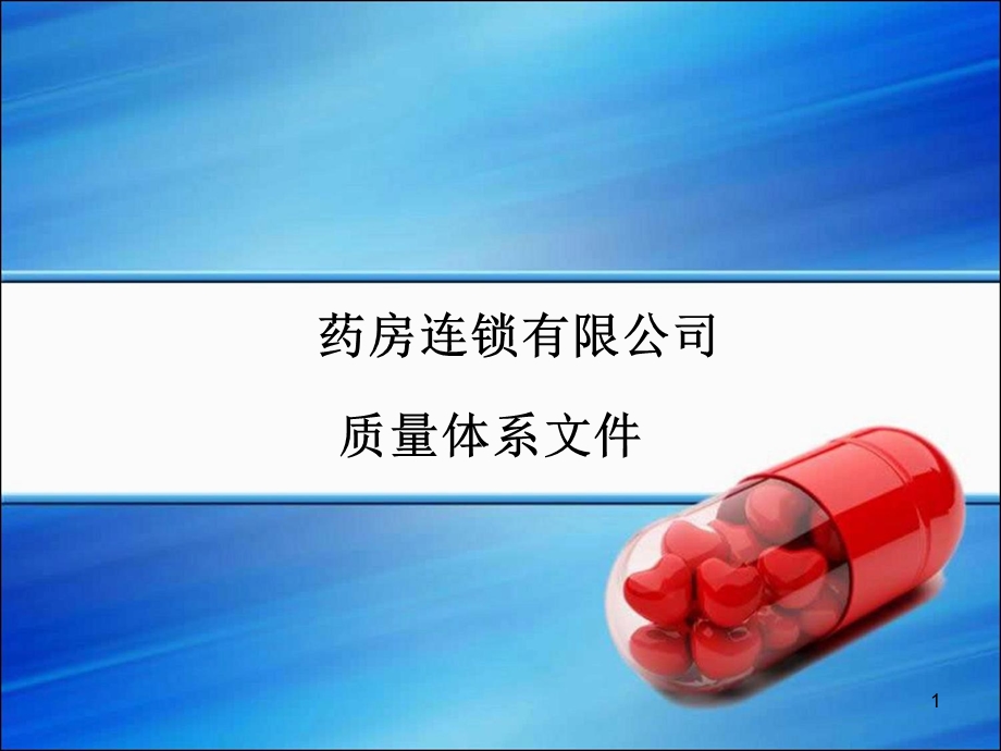 医药连锁有限公司体系文件培训课件.ppt_第1页