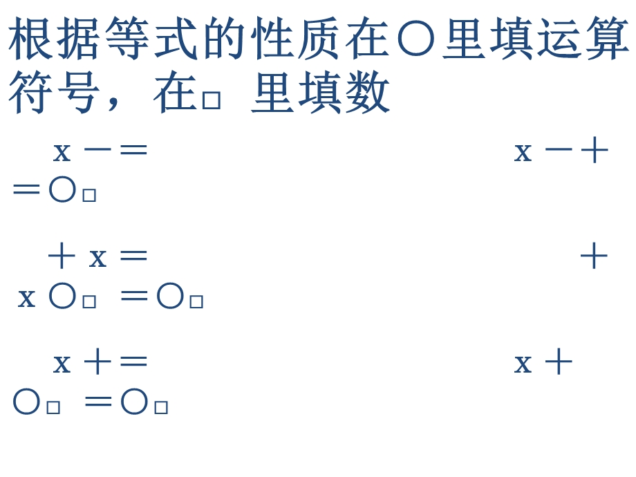 五年级下册数学教学ppt课件—1.3《用等式性质(2)和解方程》苏教版.ppt_第2页