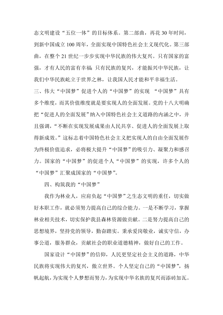 中国梦心得体会 中国梦就是中华民族二十一世纪的信仰.doc_第2页