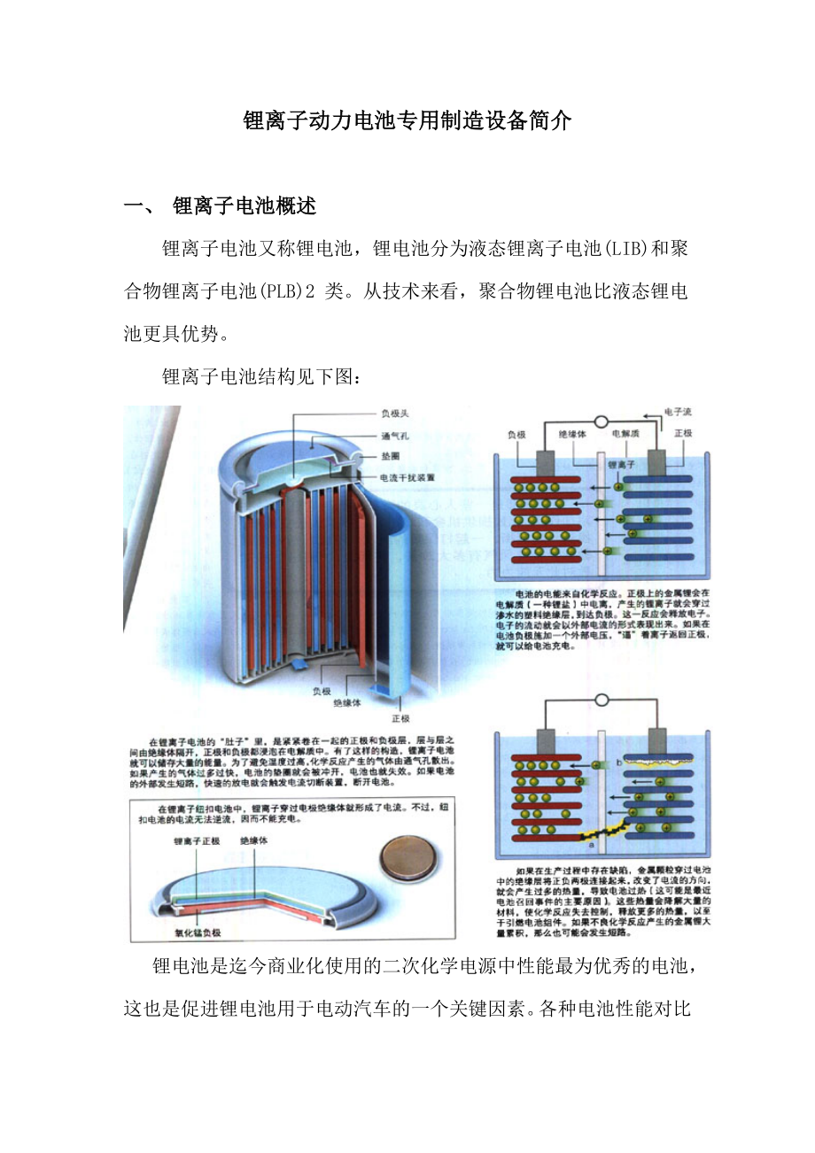 锂离子动力电池专用制造设备.doc_第1页