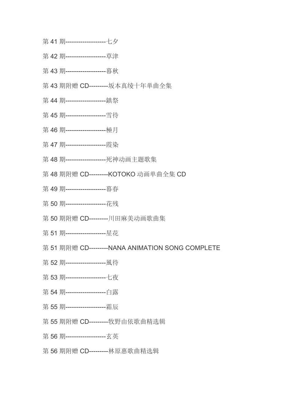 动感新势力cd曲目 第3期第89期.doc_第3页