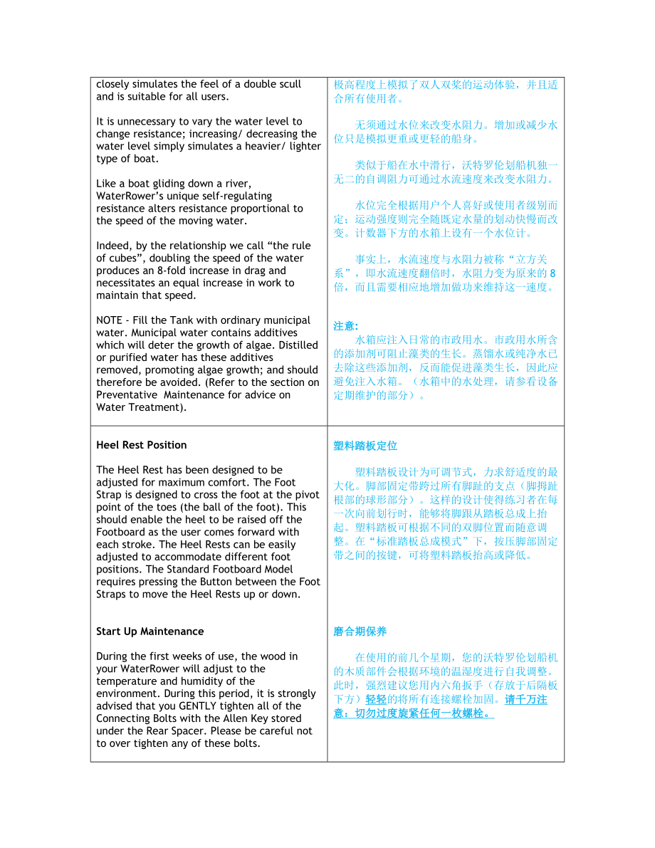 WaterRower沃特罗伦划船机说明书.doc_第3页