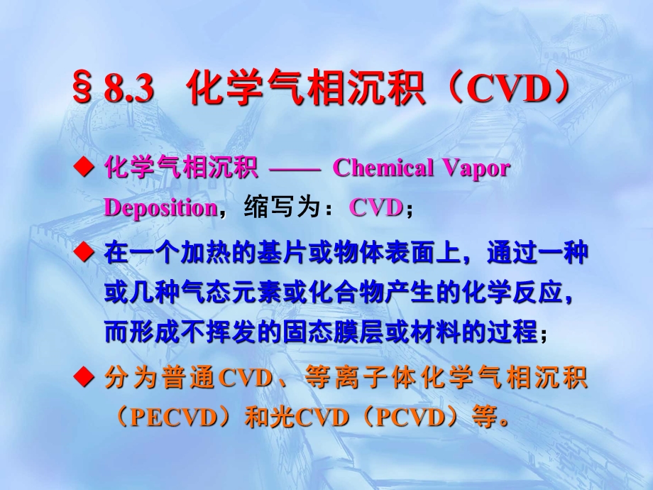 化学气相沉积CVD课件.ppt_第1页