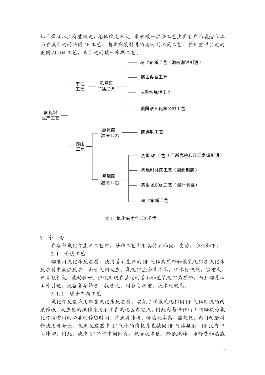 浅析国内外氟化铝的生产工艺.doc_第2页