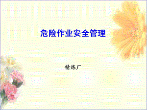 八大危险作业安全管理课件.ppt