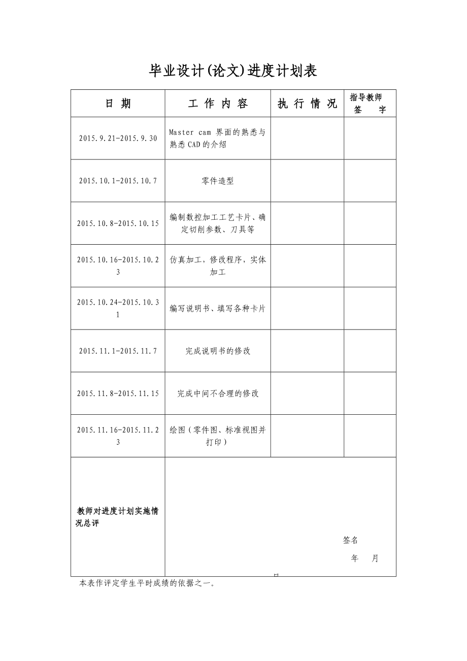 毕业设计（论文）典型薄壁零件的工艺设计及实体加工.doc_第3页