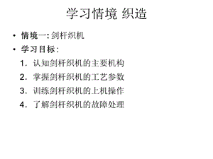 学习情境织造课件.ppt