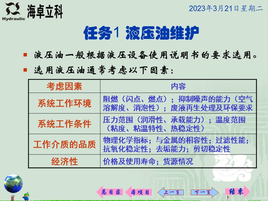 学习情境5液压液压系统维护课件.ppt_第3页