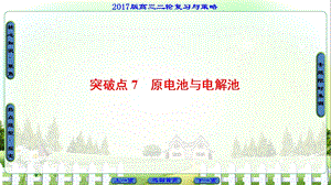 人教版高三二轮复习专题原电池与电解池课件.ppt