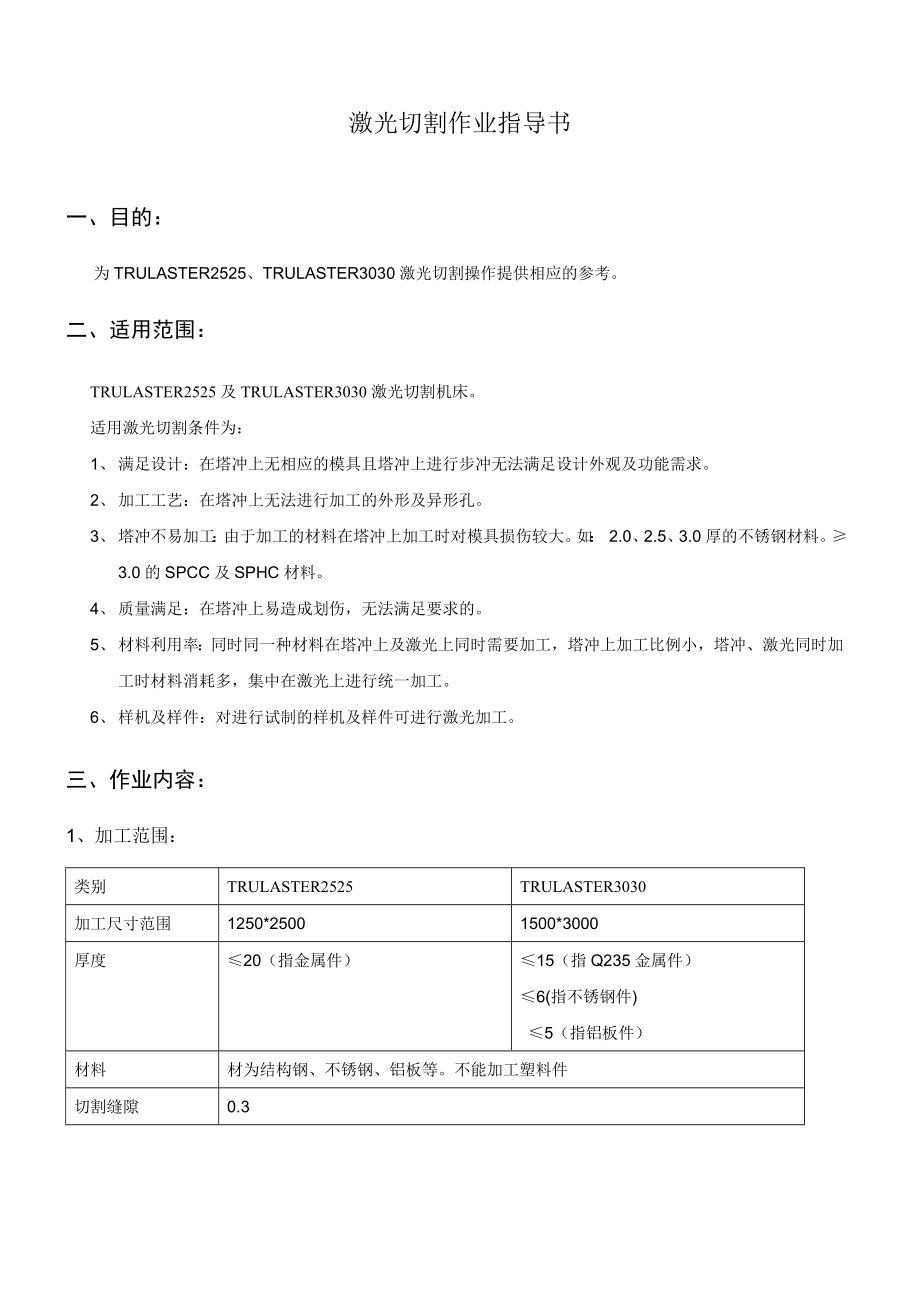 激光切割作业指导书(V1.2).doc_第3页