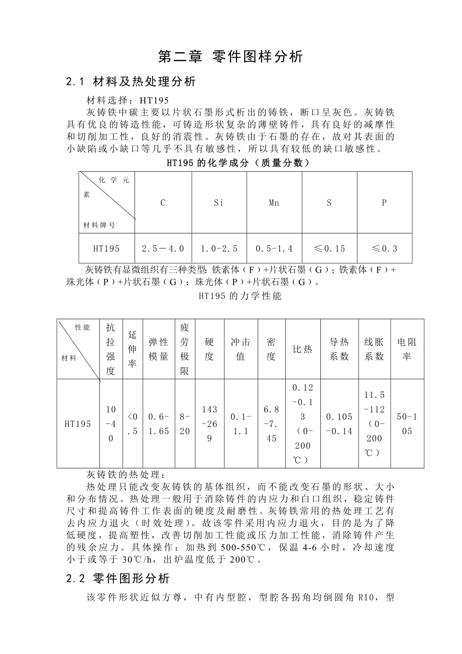 毕业设计（论文）锌锭模工艺设计与工艺装备.doc_第2页