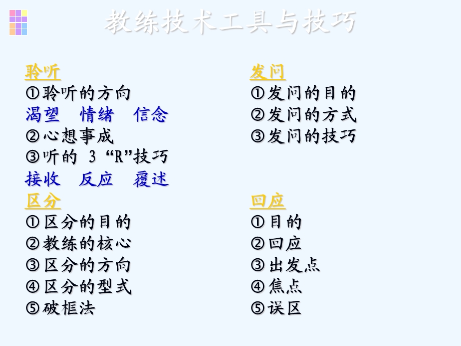 企业教练管理技术经典实用：教练核心课程课件.ppt_第3页