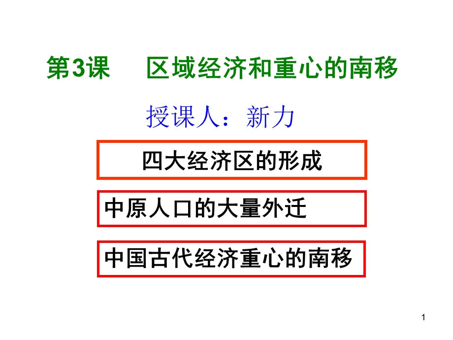 区域经济和重心的南移课件.ppt_第1页