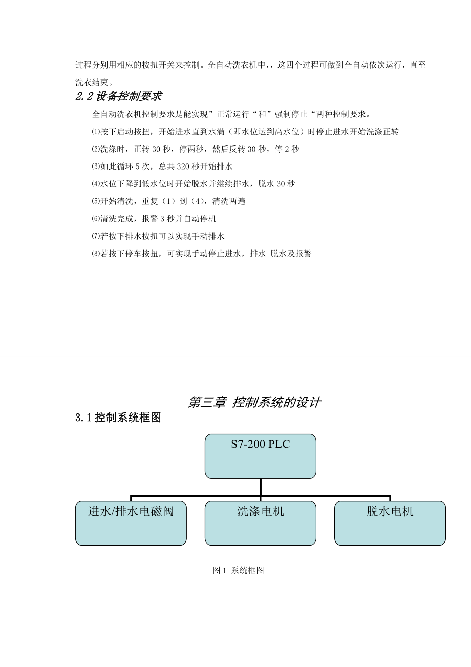 毕业设计（论文）基于PLC的全自动洗衣机控制系统设计.doc_第2页